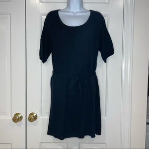 Juicy Couture Dress - Cotton Cashmere Black short sleeve Dress Size S